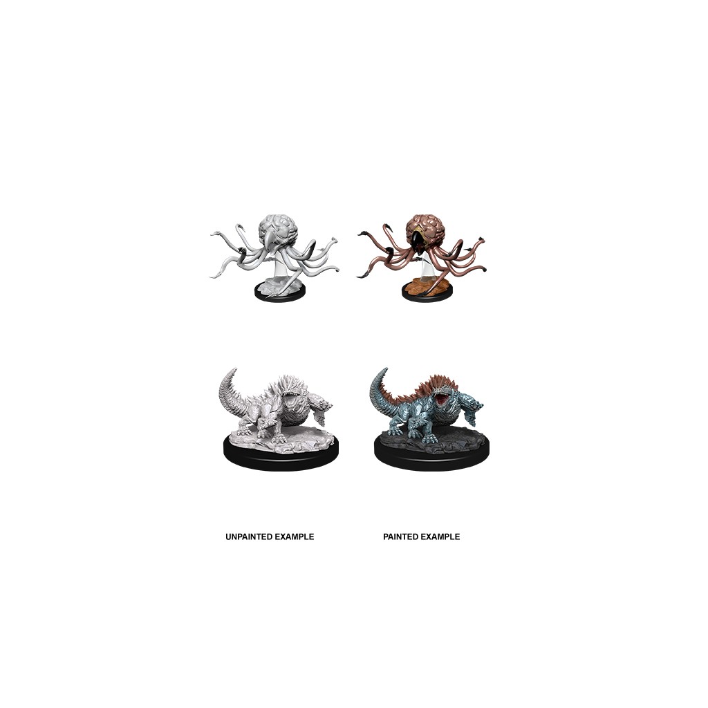 D&D Nolzur's Marvelous Unpainted Miniatures: Grell & Basilisk