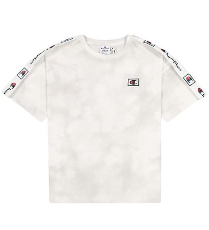 Champion Fashion T-Shirt - Hvid/Grå m. Logo