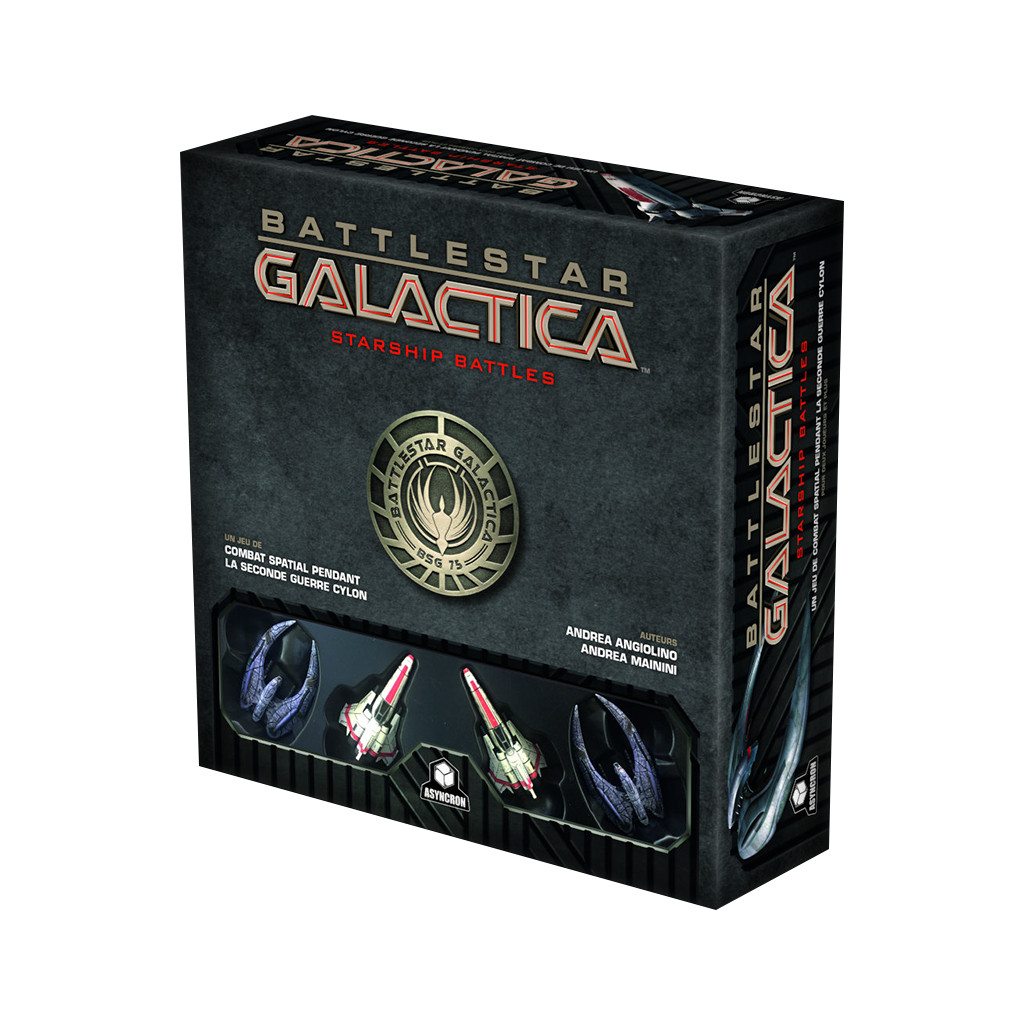 Battlestar Galactica : Starship Battles - Boite de base