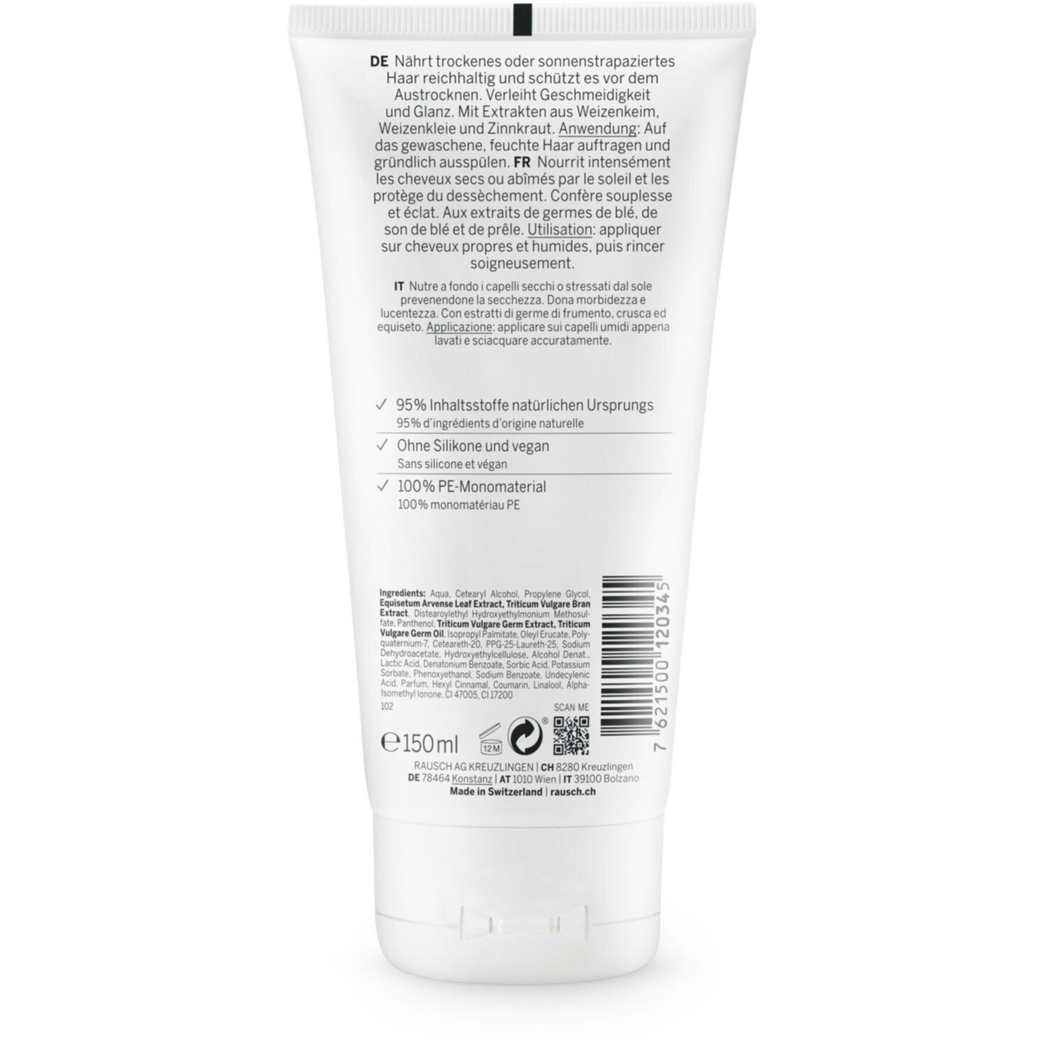 Rausch Nähr Conditioner mit Weizenkeim