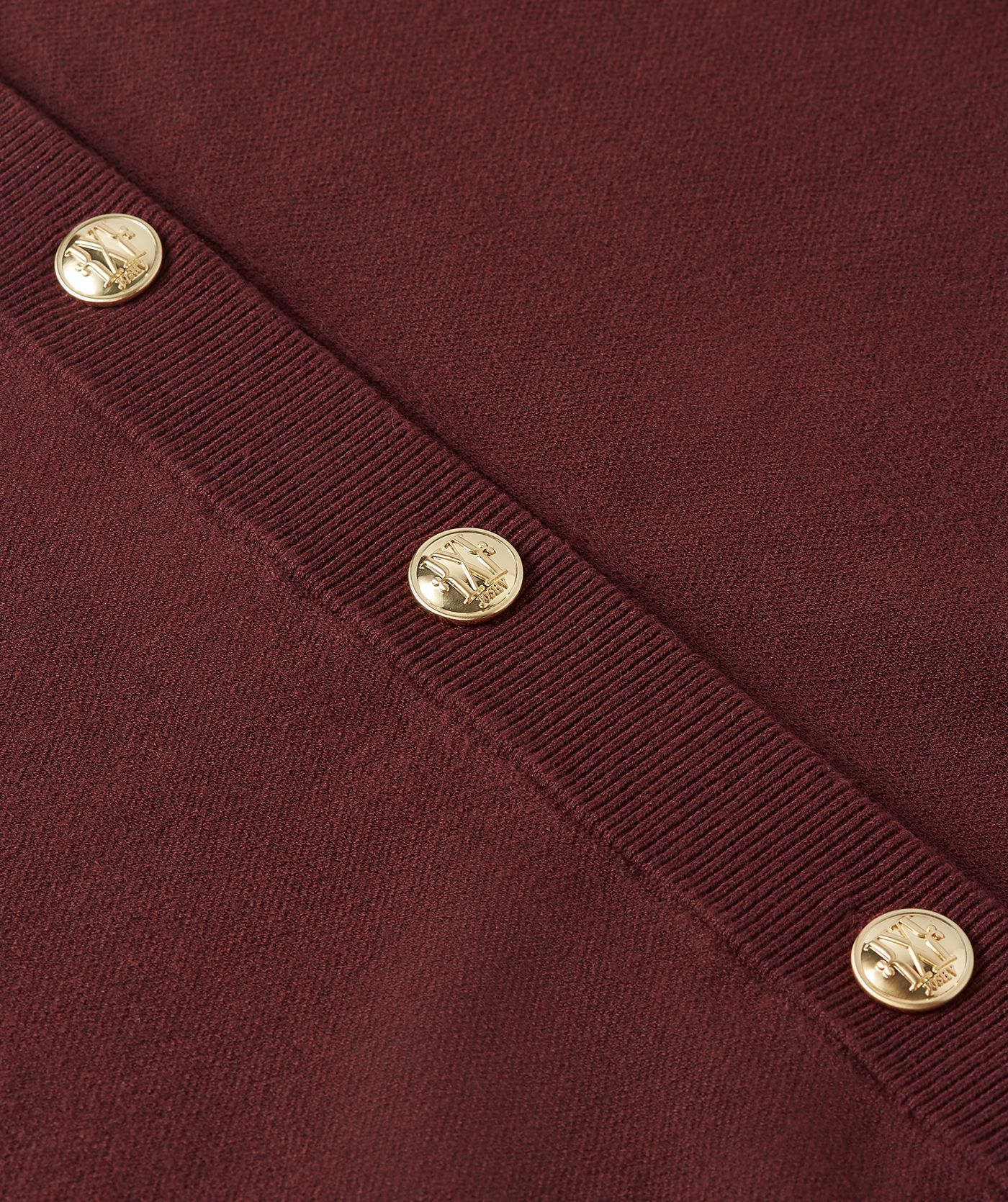 JV-FLISS regular fit vest - burgundy