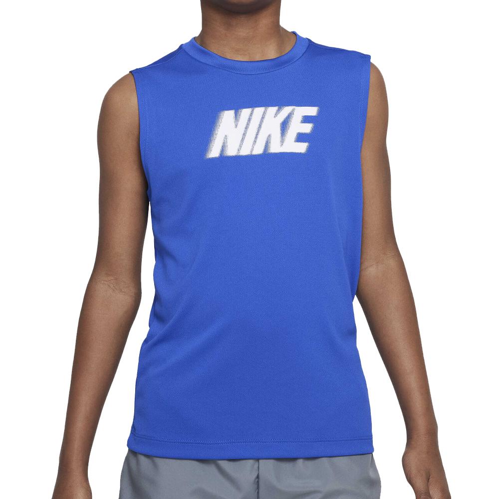 Nike Débardeur Bleu Garçon Nike Multi