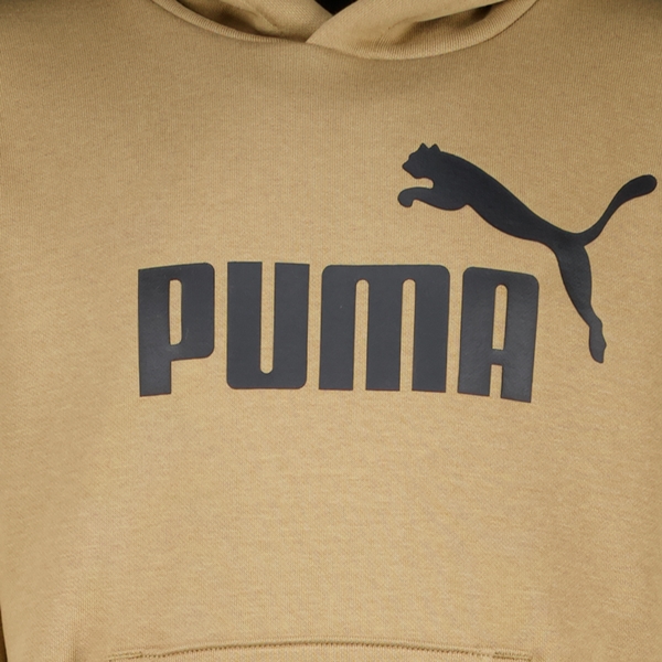 Puma Big Logo kinder hoodie bruin