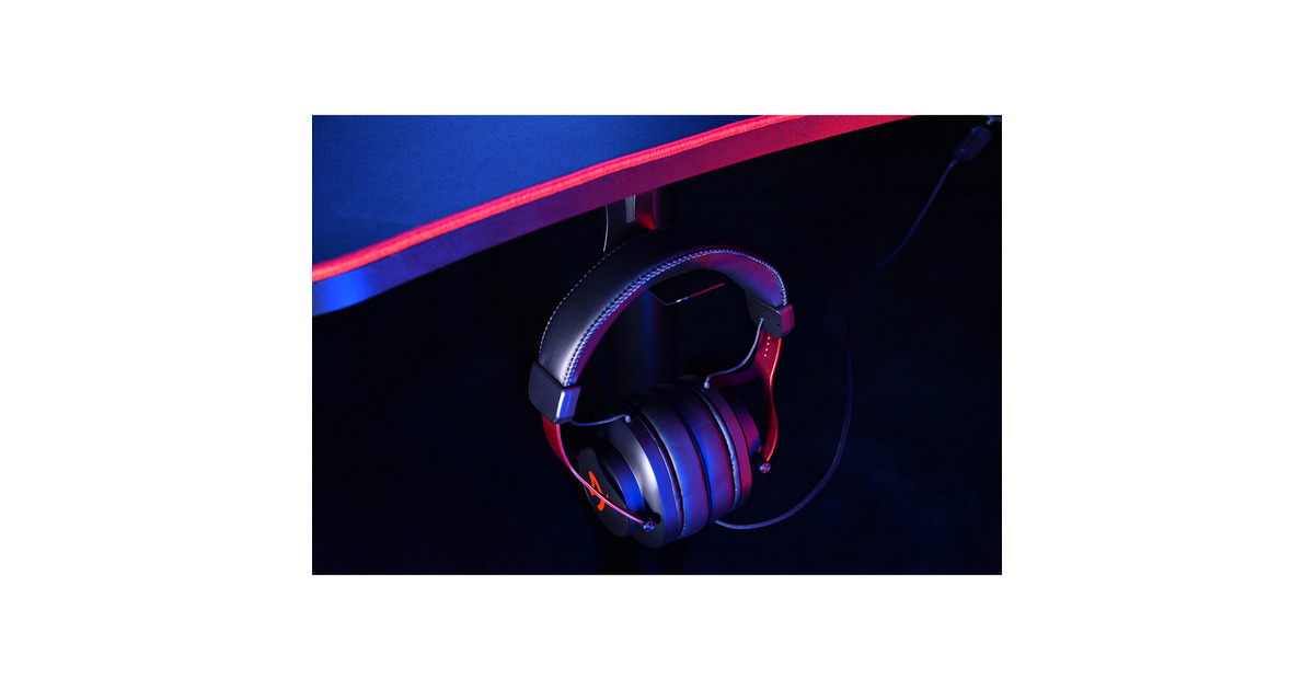 ArozziArena Angelo - Pure Black gaming desk  (Zwart)