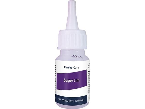 PURENO Super lim 20ml. Er velegnet til hurtig limning af forskellige metaller, plastik, glas m.m.
