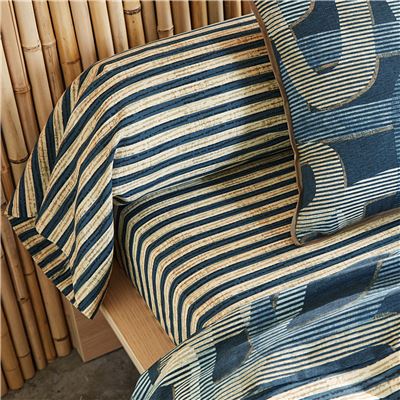 Linge de lit motifs graphiques