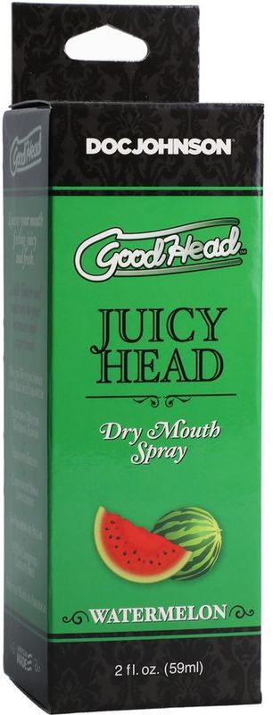 Doc Johnson - GoodHead Juicy Head Dry Mouth Spray - Watermeloen - 60 ml