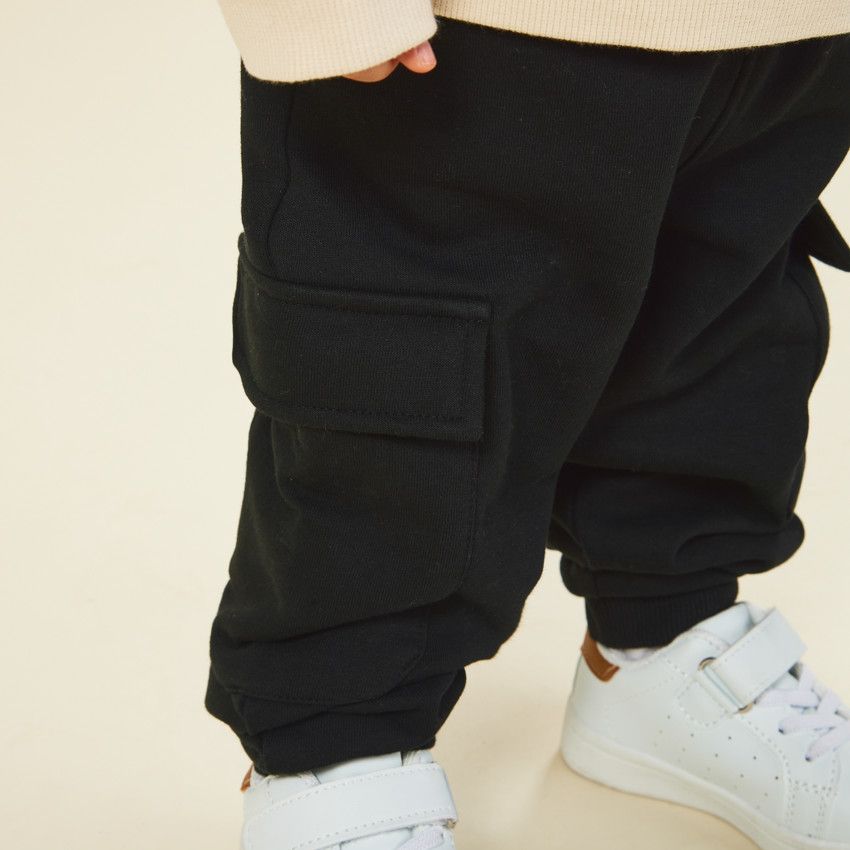 Ensemble jogging imprimé safari pour bébé garçon - Gris foncé