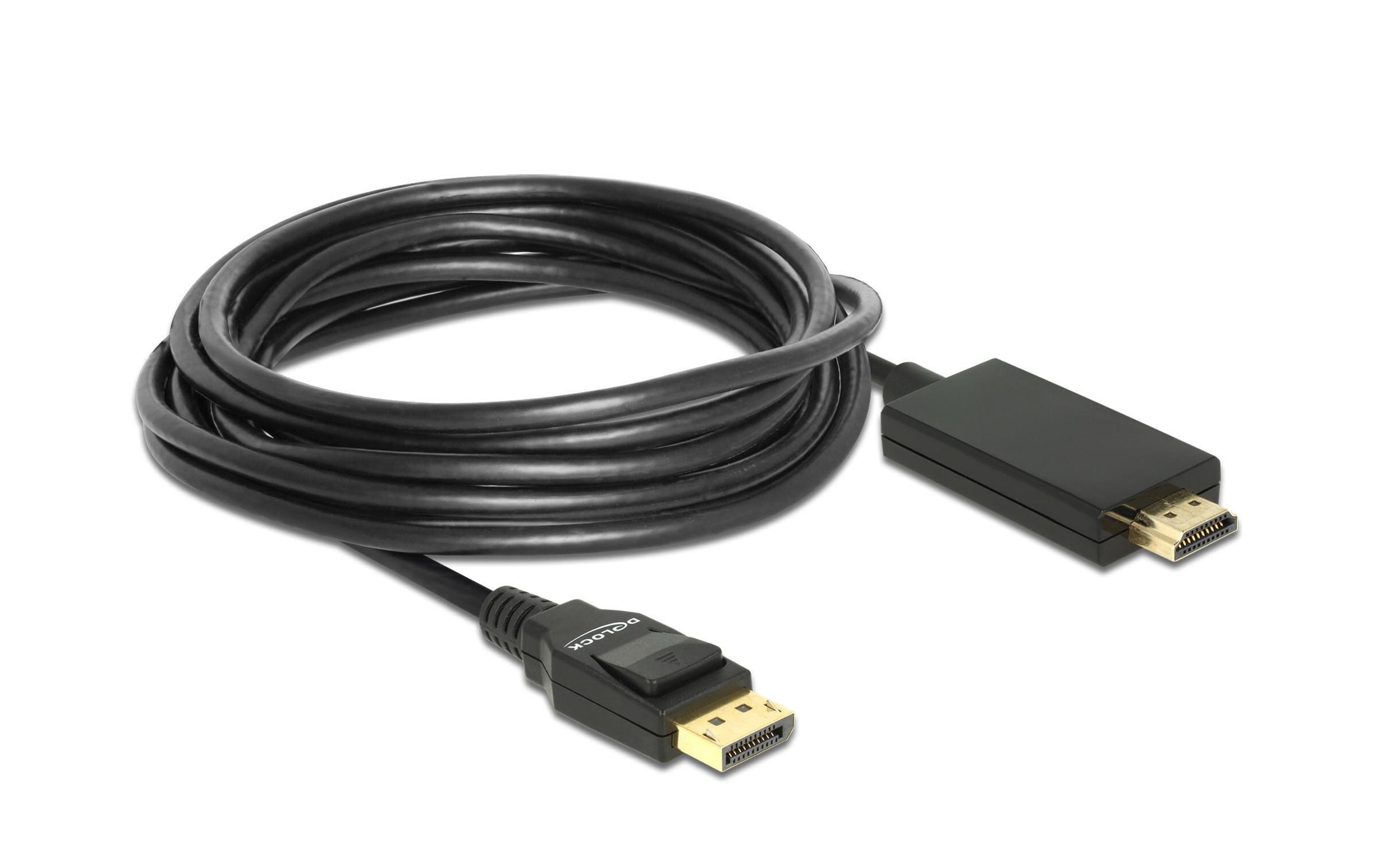Kabel DisplayPort - HDMI, 5 mDisplayport zu HDMI Kabel