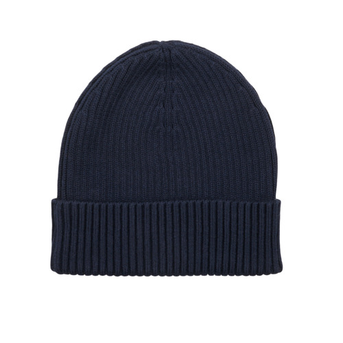 Calvin Klein Jeans - CLASSIC COTTON RIB BEANIE - Marine