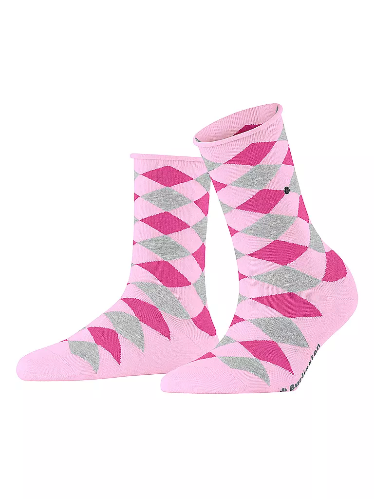 BURLINGTON Damen Socken SANDY 36-41 sporty rose rosa