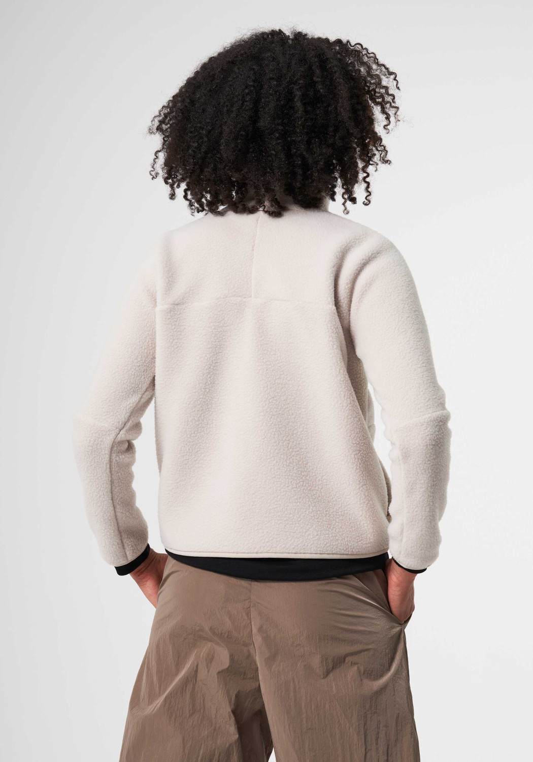 Pinqponq Damen-Fleecejacke Fleece Jacket Cliff Beige