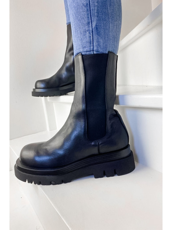 Bottines M346M3 Gange Nero - Semerdjian