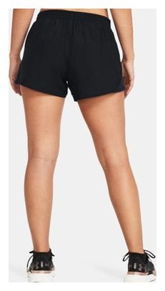 Short Under Armour Fly By 3 Noir Femme