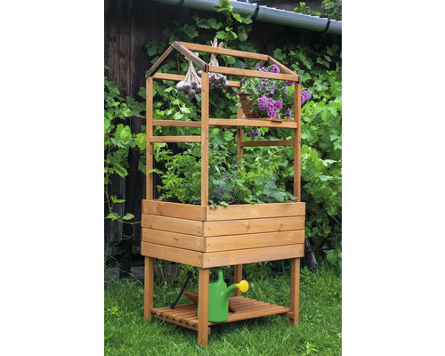 Plantentoren dobar kubus 75 x 54 x 91,5 cm lichtbruin