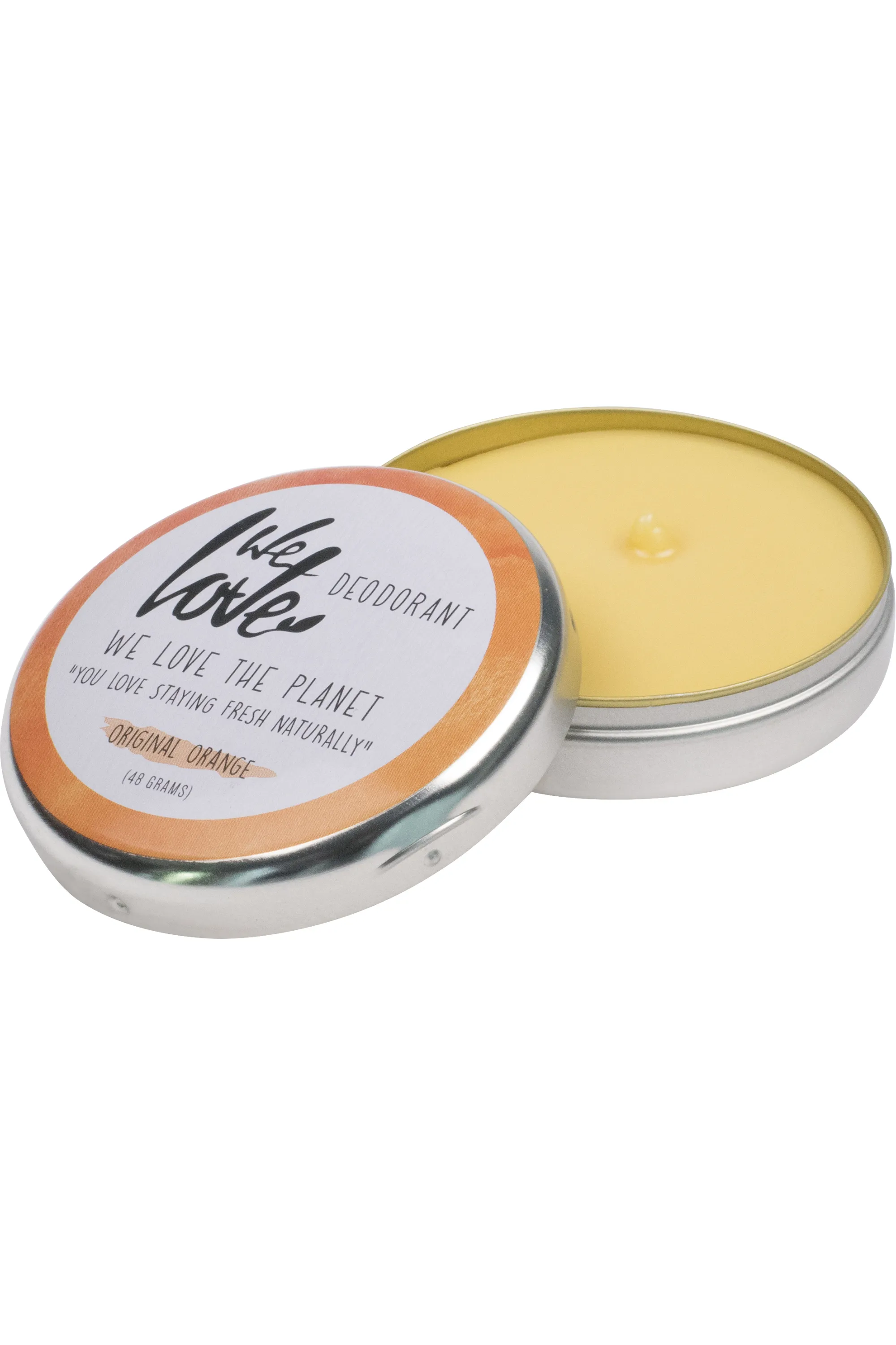 WE LOVE THE PLANET Déodorant Crème Original Orange-48 g