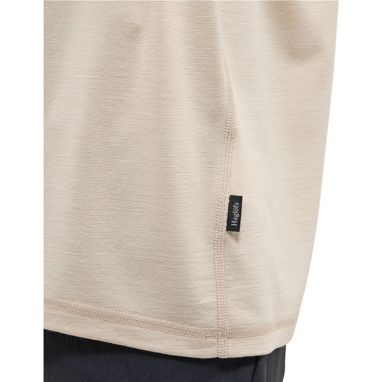 Haglöfs Kaise Wool LS Tee Men Chalk Beige