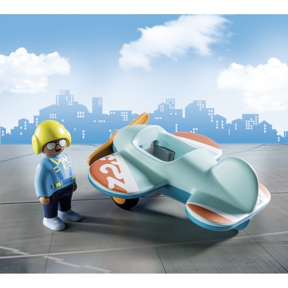 Playmobil 123 avion et pilote