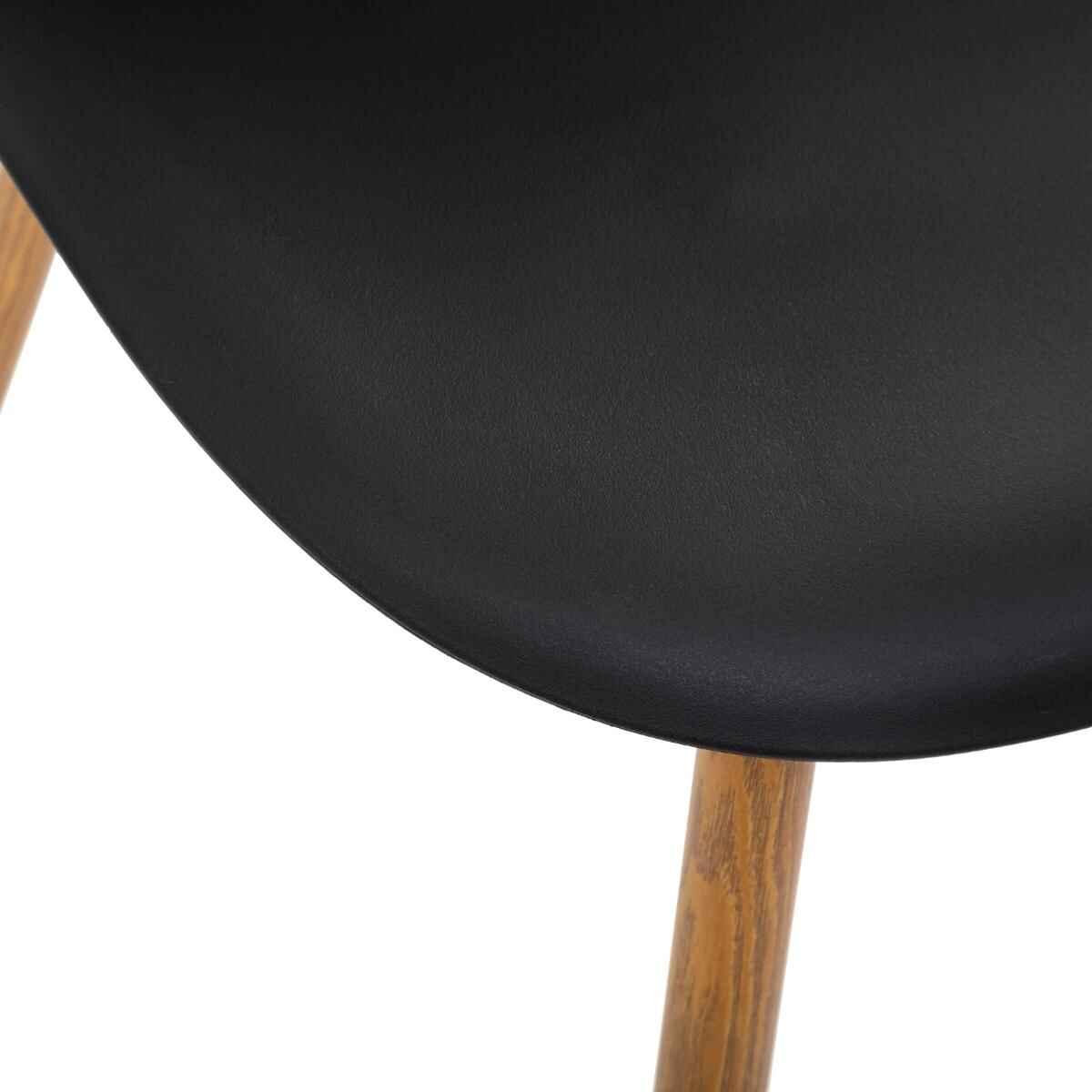 CHAISE TAHO PIED IMITATION CHENE NOIR