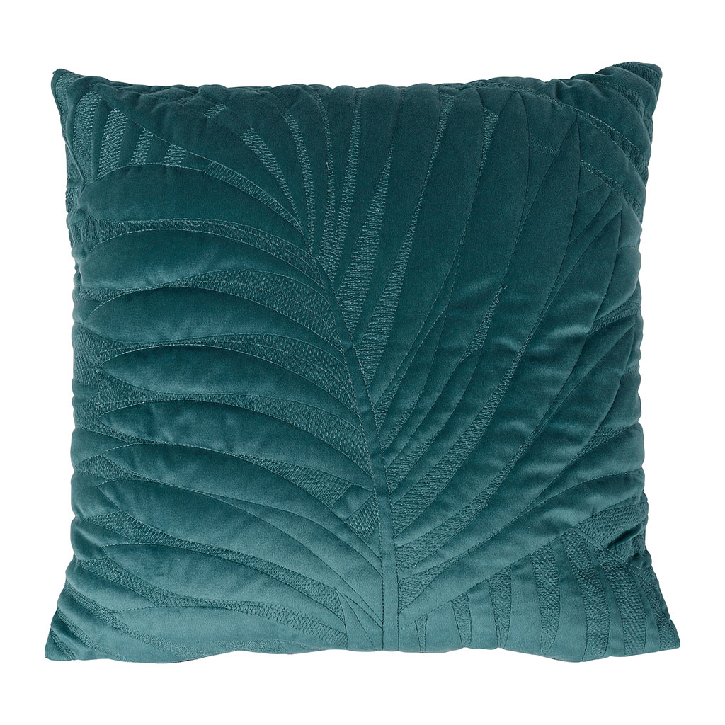 Coussin velours Forest vert 45x45cm