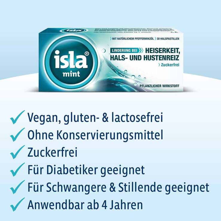 isla® mint Pastillen, 30 St