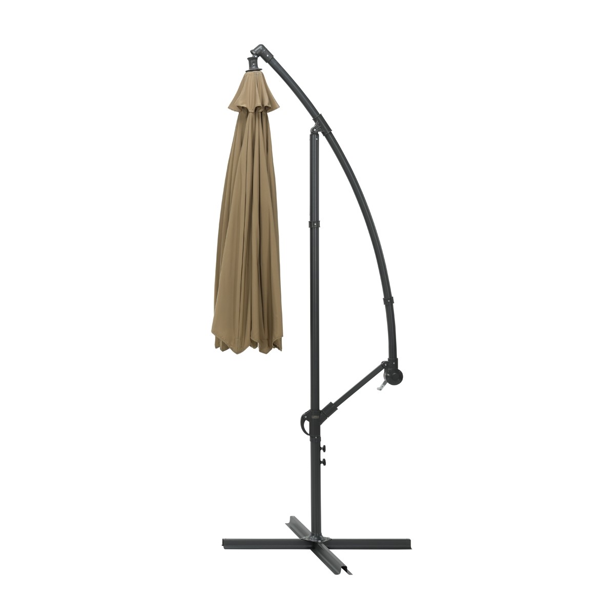 Garden Impressions Athene taupe zweefparasol
