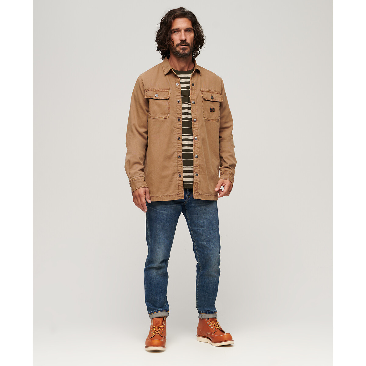 Camisa estilo operário SUPERDRY