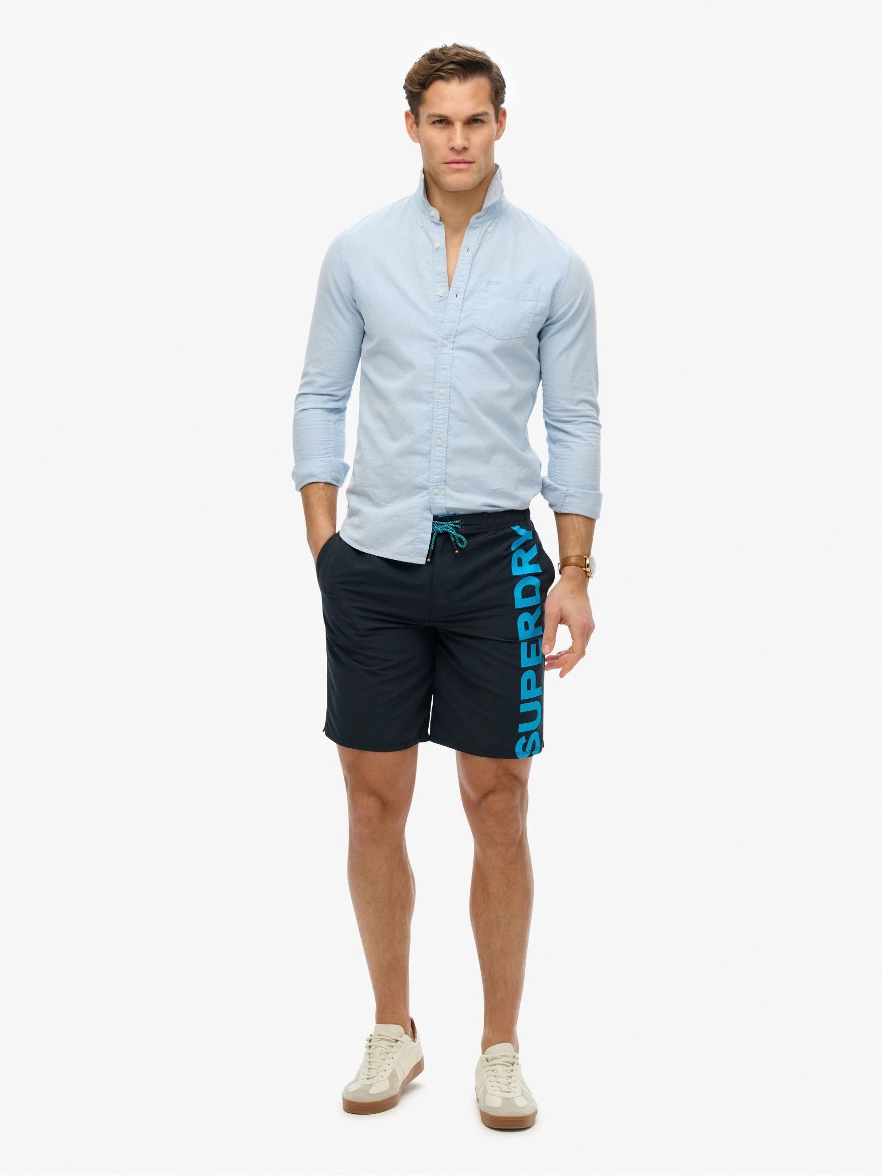 Superdry Classic 19 Logo Board Shorts