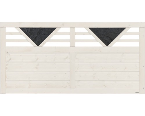 Konsta Andria voortuinhek 180 x 90 cm crèmewit
