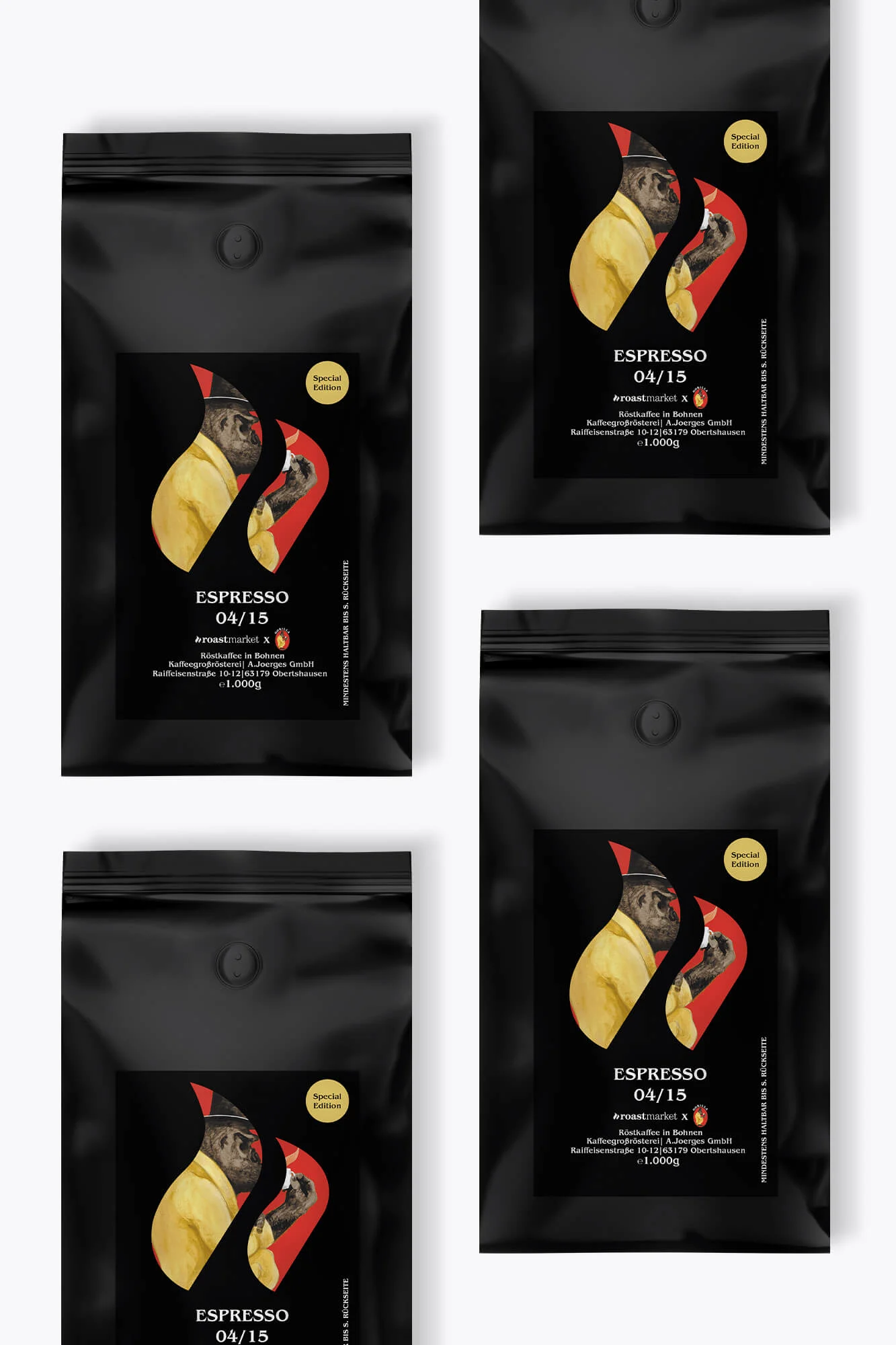 Gorilla Espresso 04/15 Special Edition Vorteilspaket 4kg