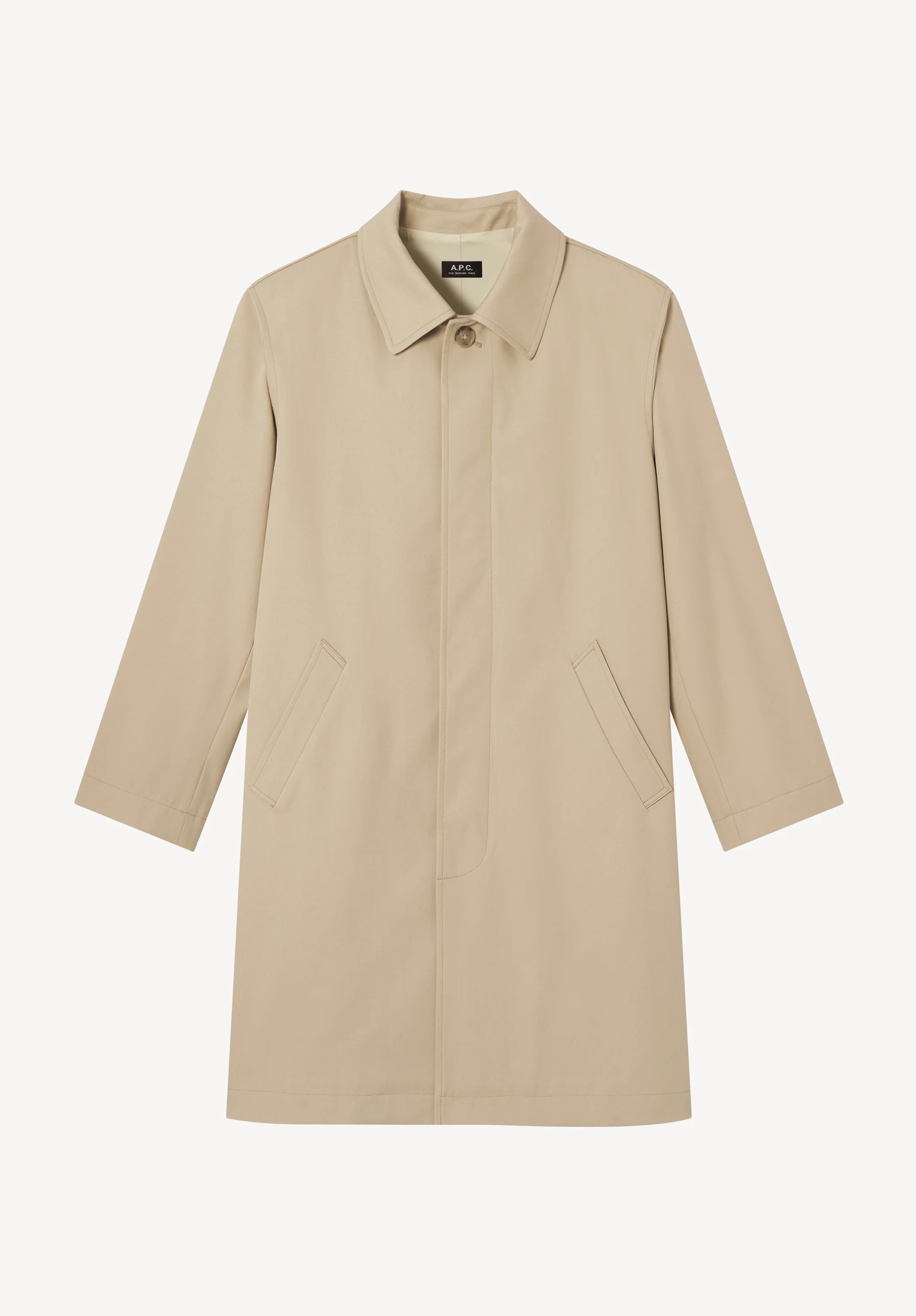 Mac beige en gabardine de coton - Beige
