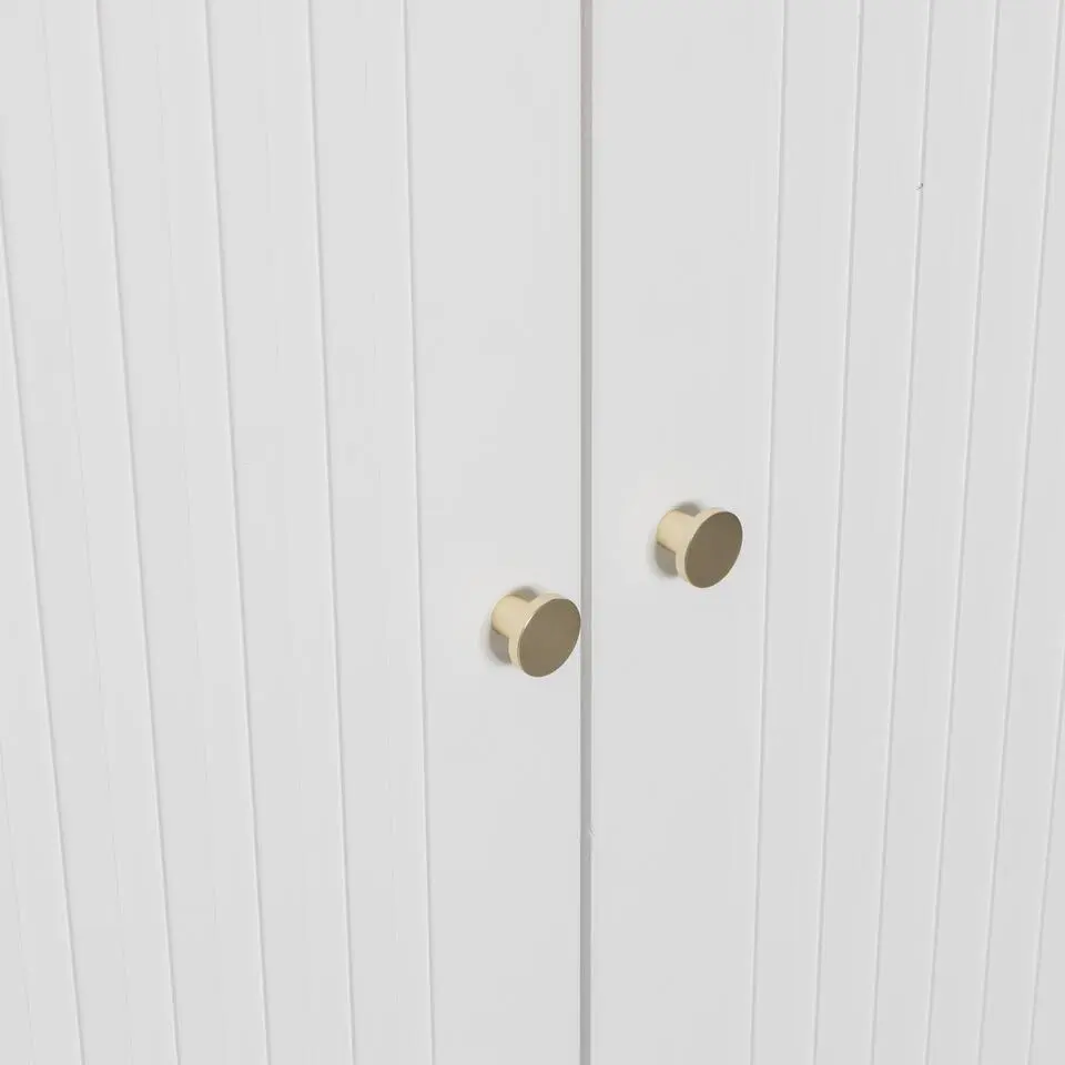 WOOOD Sipke Opbergkast - Grenen - Wit - 210x110x55