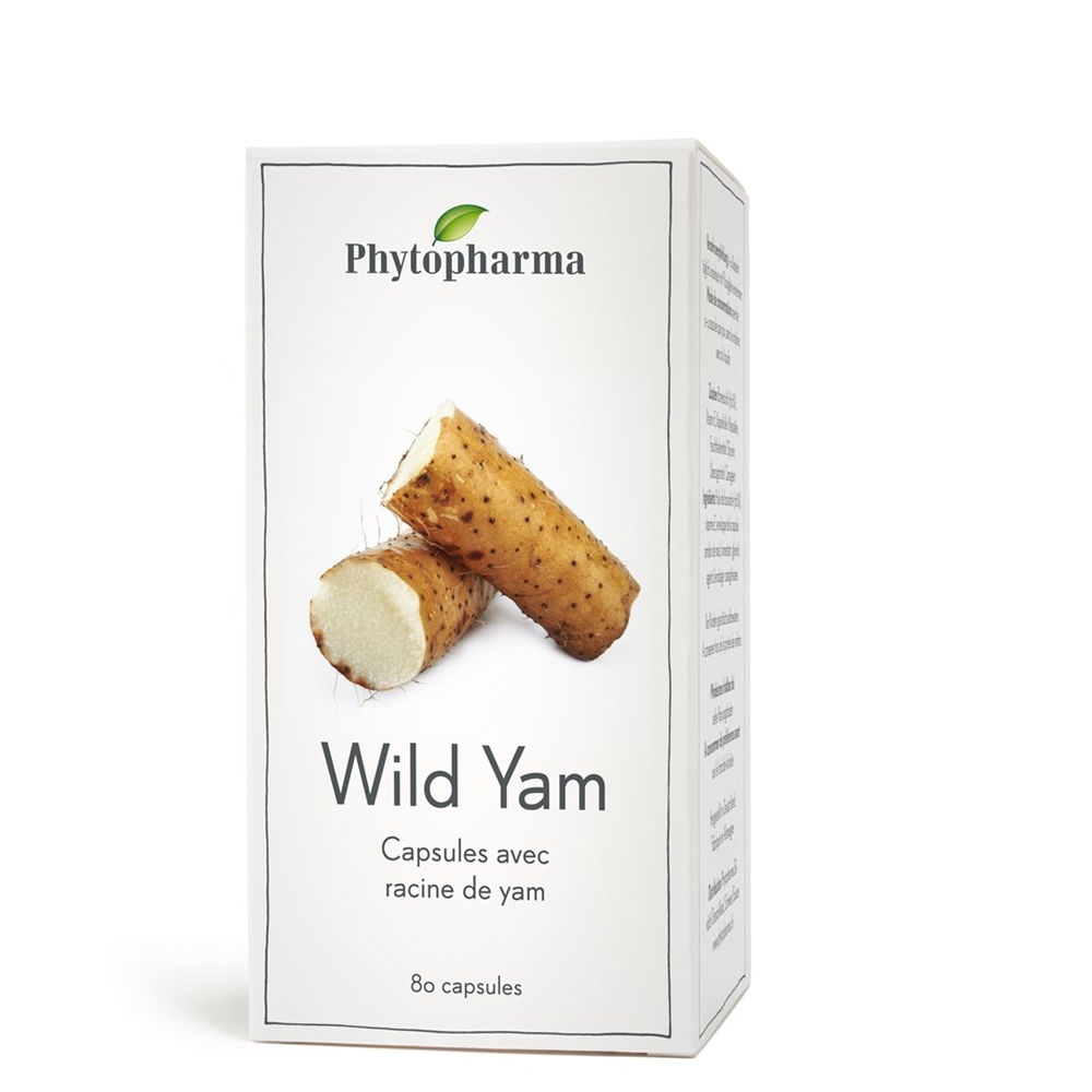 PHYTOPHARMA Wild Yam 400 mg<br>80 Stück, Kapsel