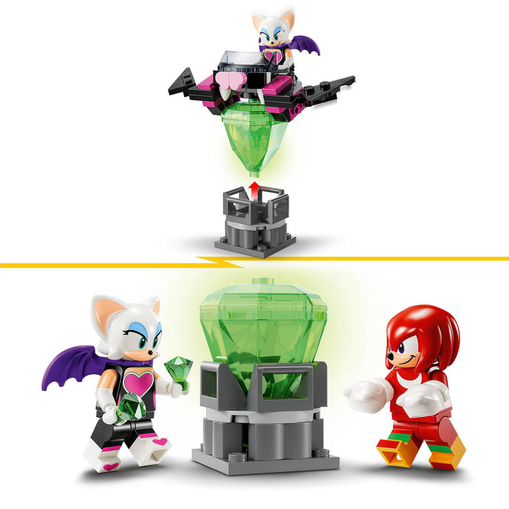heel goed speelgoed goedkoper en kwaliteit en mooiKnuckles' mechabewaker Bouwbaar Game Speelgoed Figuur 76996