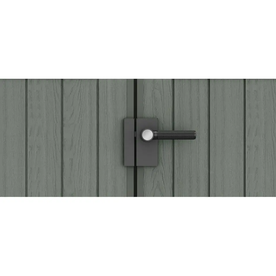 Keter Darwin 68 Tuinhuis - dubbele deuren   ramen - 190x244x221 - Groen