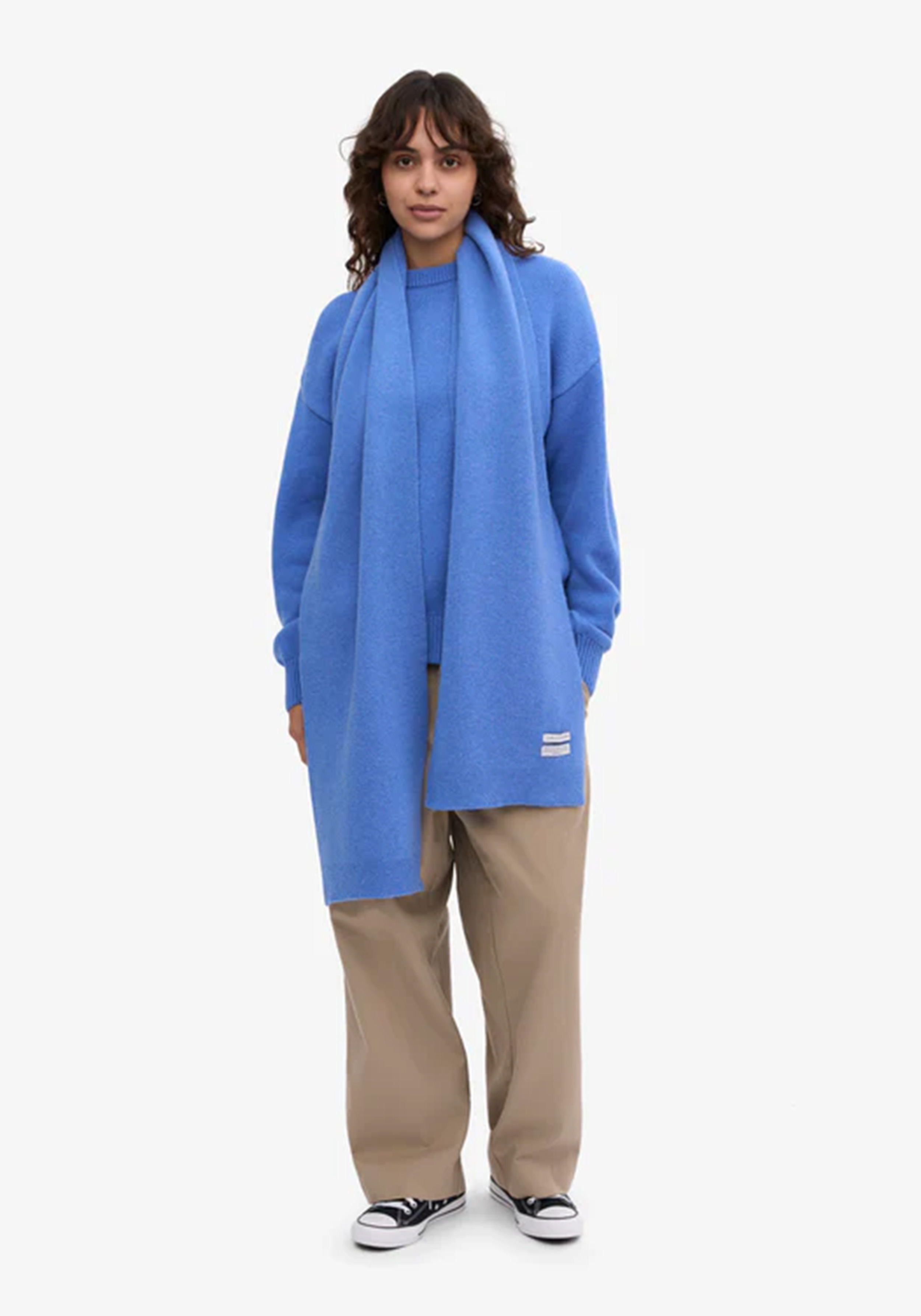 Colorful Standard Merino-Wollschal Pacific Blue