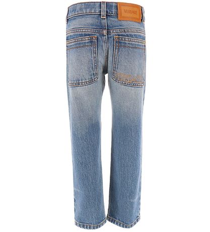 Versace Jeans - Logo-Stickerei - Blau