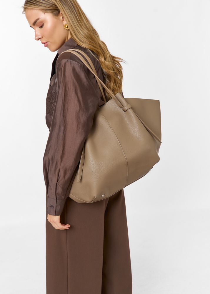 Leonie tas taupe