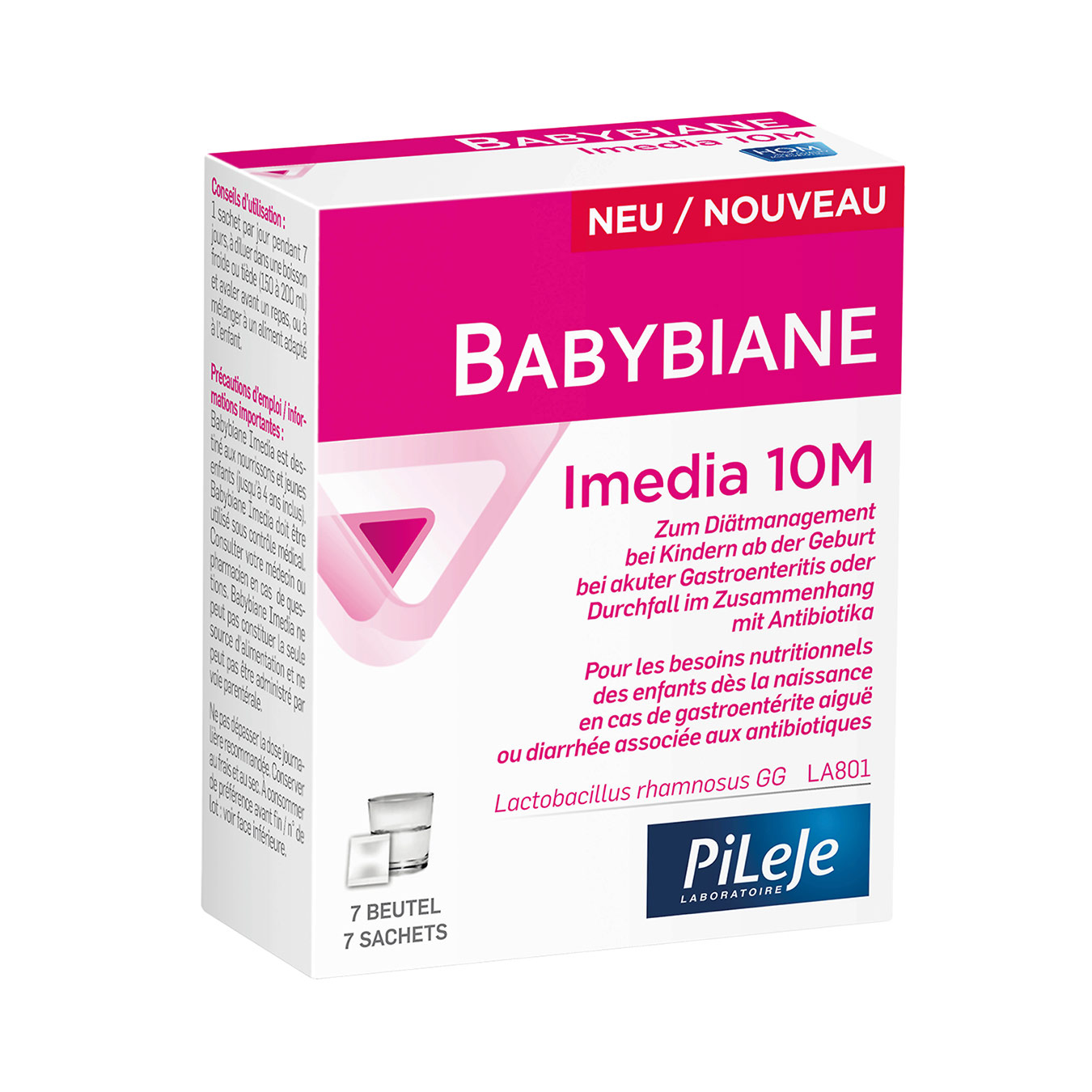 BABYBIANE Imedia 10M<br>7 Stück, Beutel