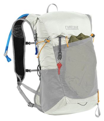 Sac Hydratation Camelbak Octane 16L   poche à eau 2L Gris/Blanc