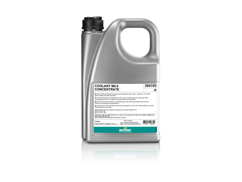 Motorex Kühlerschutzmittel COOLANT M5.0 4 l Kühlerschutz-Konzentrat bis -39 °C