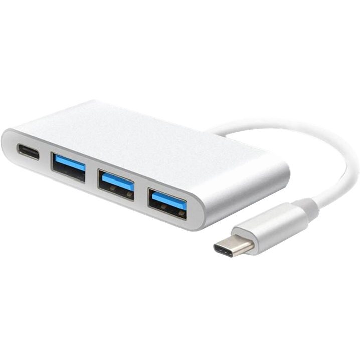 DLH Hub USB-C 4 ports : 3 x USB-A et 1 x USB-C PD