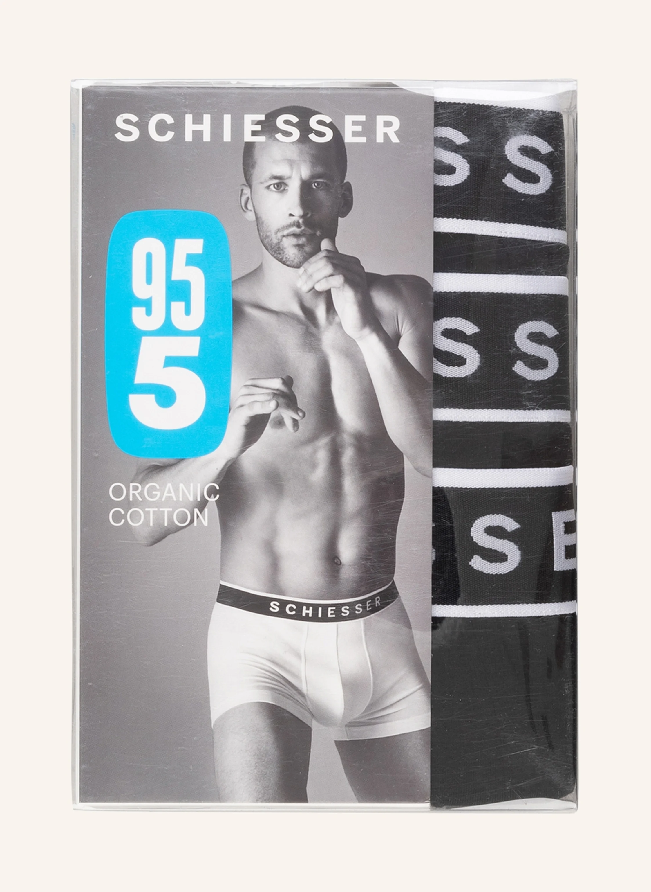 SCHIESSER 3er-Pack Boxershorts 95/5