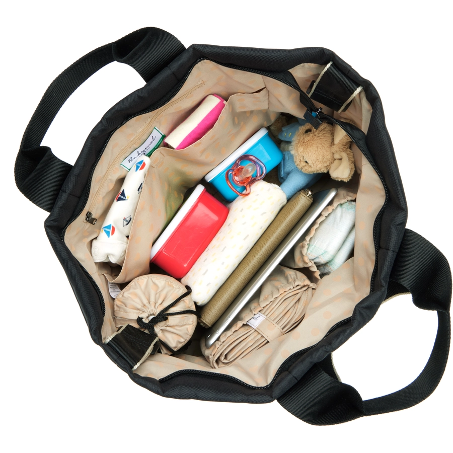 Babymel Wickeltasche Sammi Eco Quilt Black