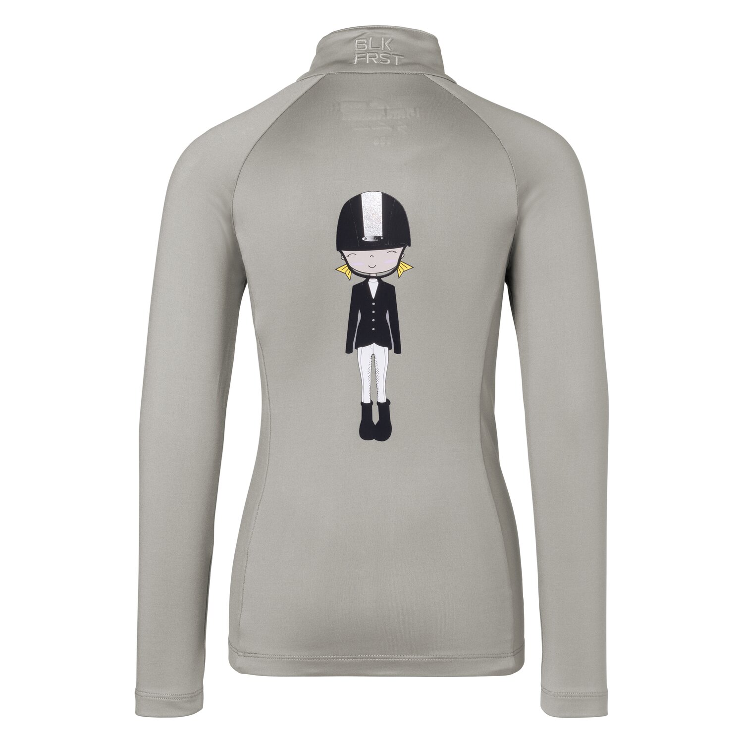 black forest kids Winter-Funktionsshirt  - steel grey