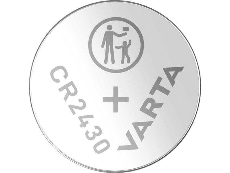 Varta Knopfzelle CR2430 , 2 Stück LITHIUM Knopfzelle CR2430 Blister 2