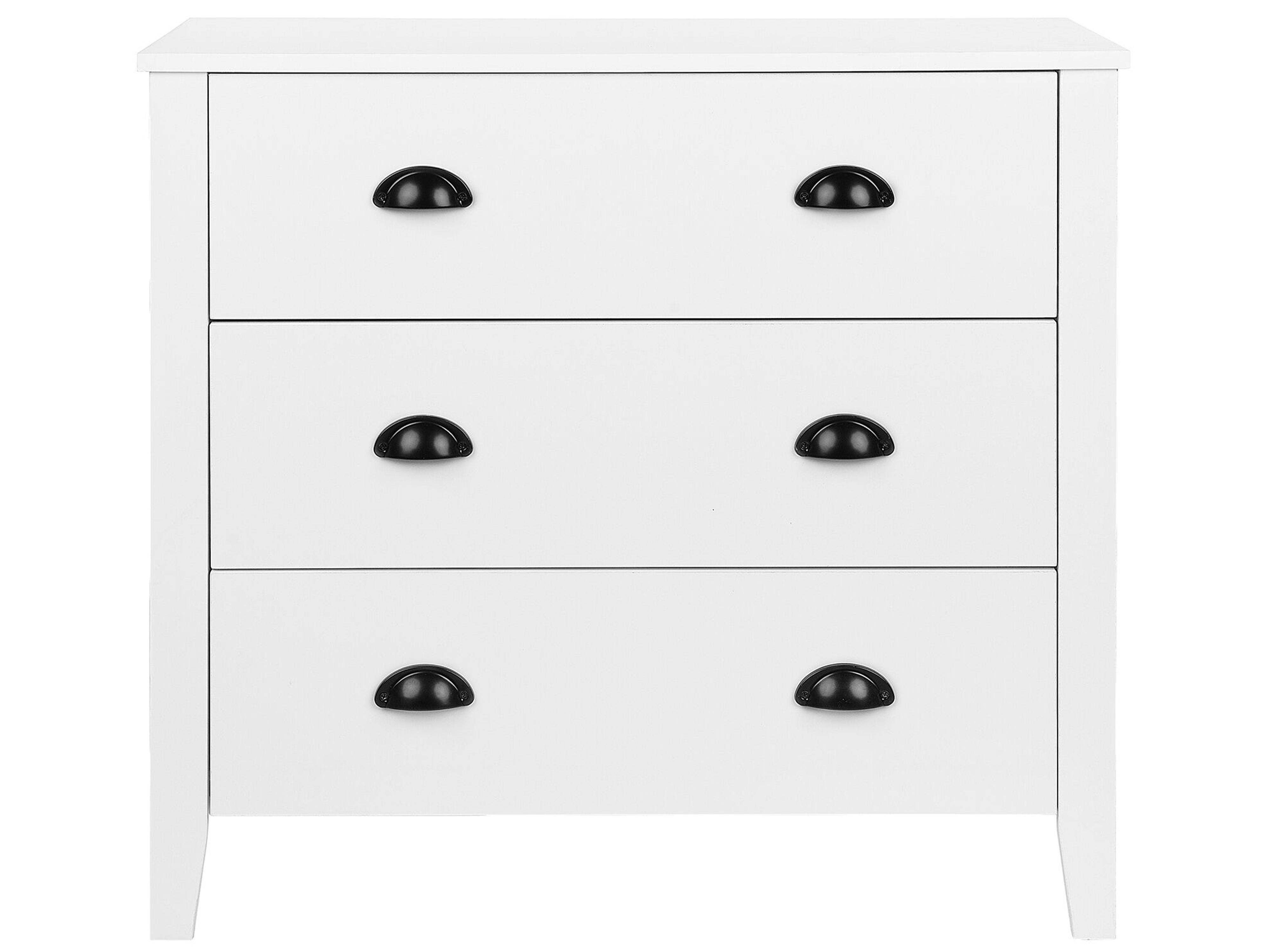Ladekast 3 lades DONOVAN Wit
