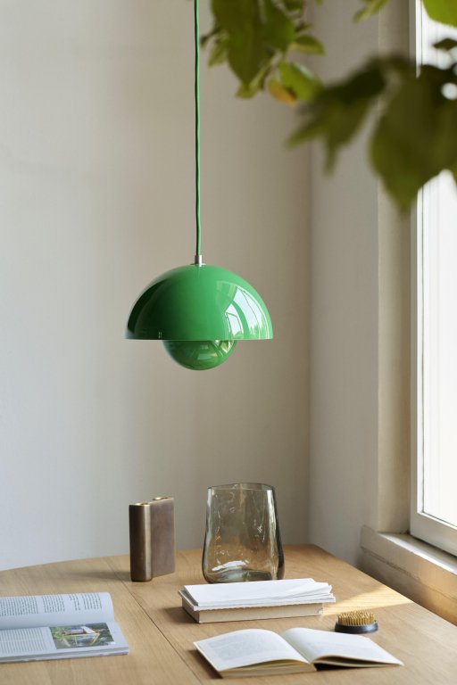 &tradition FlowerPot VP1 hanglamp Ø23 mat zwart