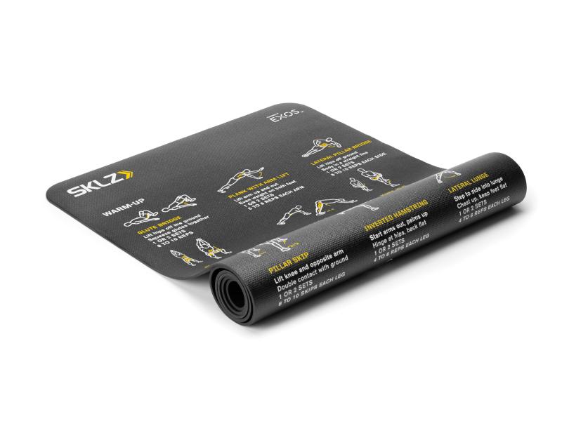 SKLZ Trainingsmatte Sportmatte mit 24 Übungen