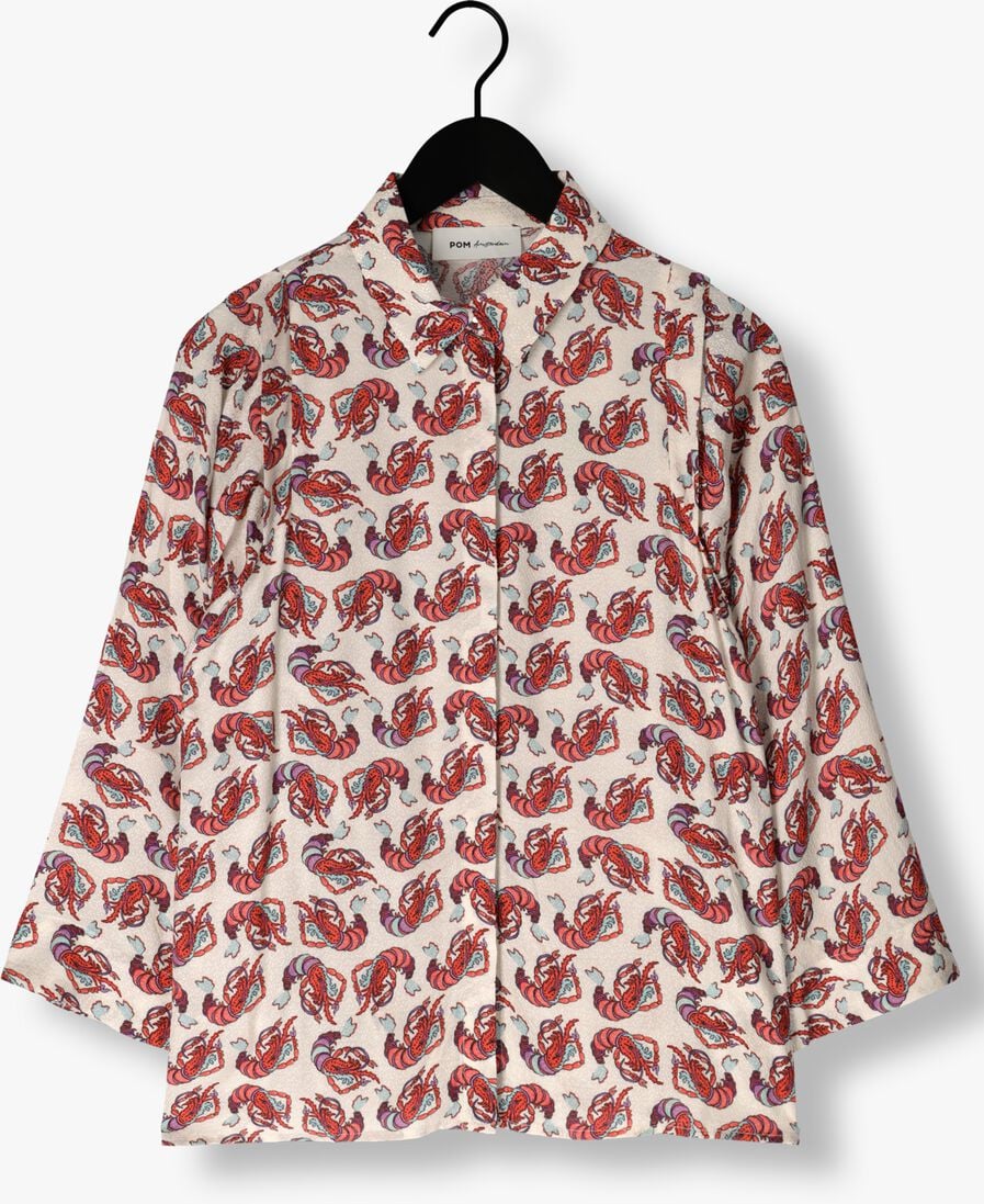 POM AMSTERDAM roest pom amsterdam blouse fete du shrimp blouse